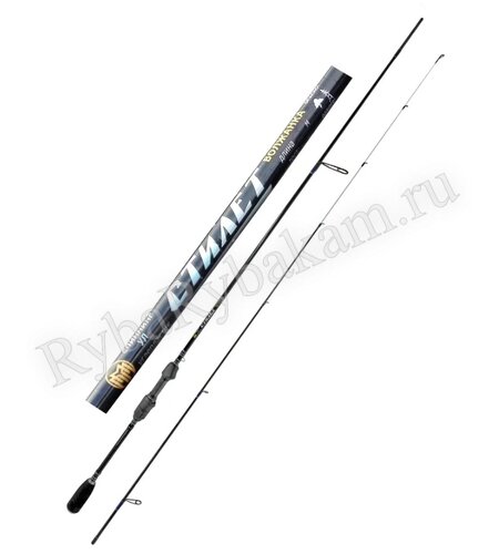 Спиннинг Волжанка Стилет тест 2-7гр 2.3 м 2 секции IM7