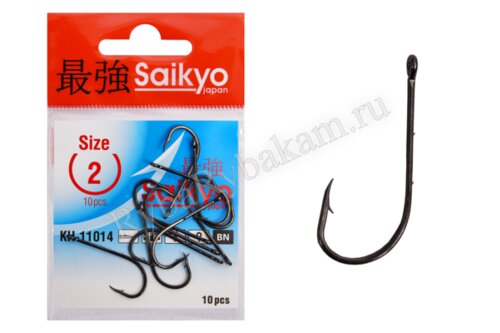 Крючок Saikyo KH-11014 "Bait Holder" №02 10шт