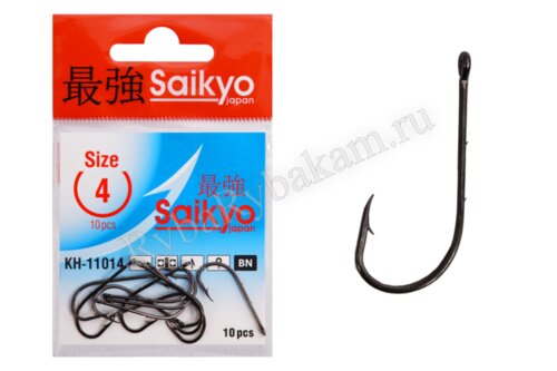 Крючок Saikyo KH-11014 "Bait Holder" №04 10шт