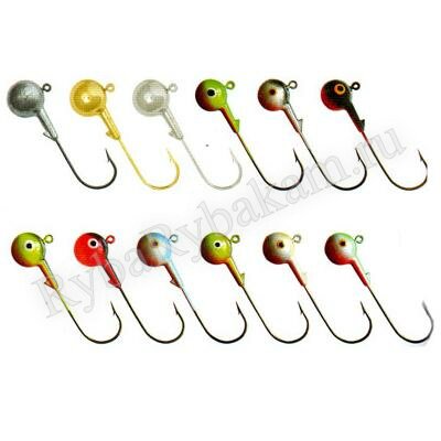 Джиг. головка Aqua Eagle Claw Round Head №1/0 7,0г (блистер)