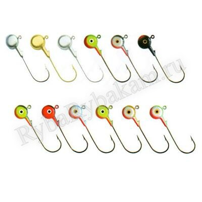 Джиггер головка Aqua Aspirin-Head №1/0 5.3г (блистер)