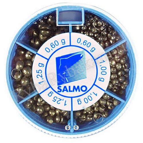 Набор грузов Salmo Дробинка PL 6 секций, крупные 50гр