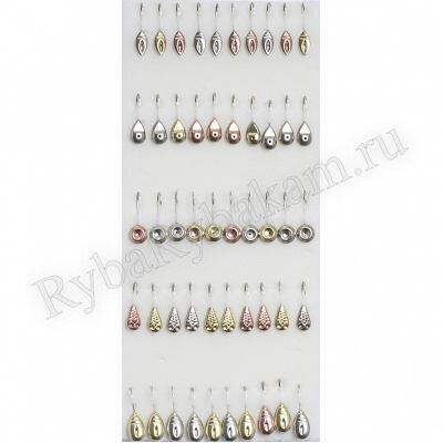 Мормышка Lumicom паяная № 37-Н/10 90шт