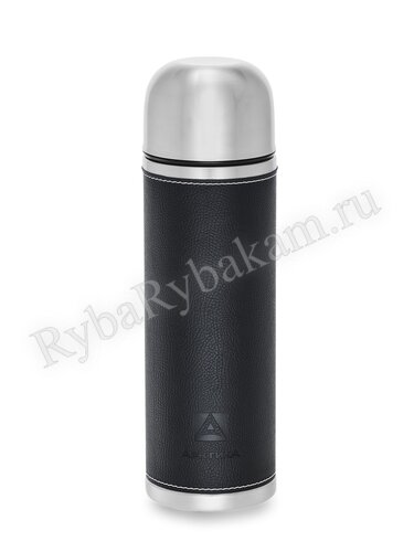 Термос Арктика 108 узкое горло, кожаная вставка
