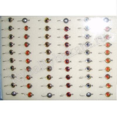 Мормышка Lumicom паяная № 29пл/12 d4 100шт