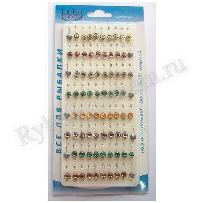 Мормышка Lumicom паяная № 29пл/ 8 d6 80шт