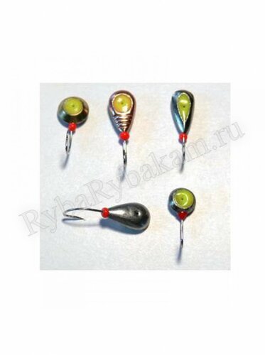 Мормышка Lumicom паяная № 33 Краун/10 90шт