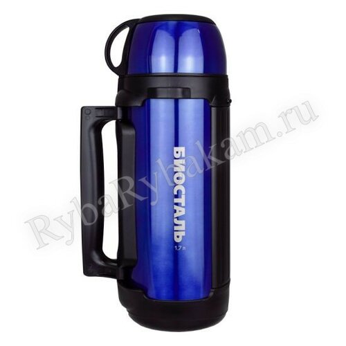 Термос Biostal для еды и напитков 1.7 л со складной ручкой, Авто NGC-1700