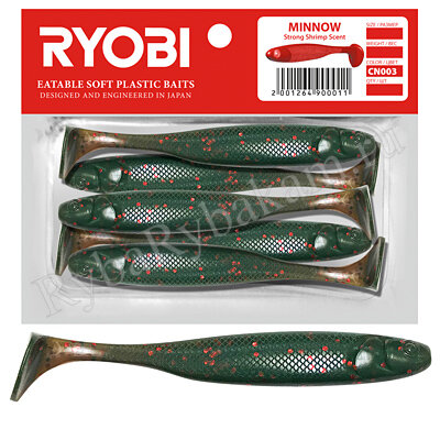 Риппер Ryobi MINNOW 93mm, цвет CN003 old whiskey 5 шт