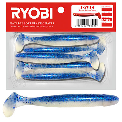 Риппер Ryobi SKYFISH 71mm, цвет CN005 blue boy 5шт
