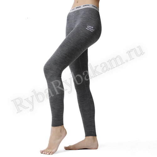 Леггинсы Norveg Soft женские, цвет серый меланж, разм XS (40-42)