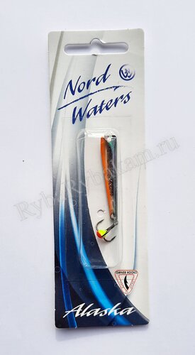 Блесна Nord Waters зимняя Аляска-NW 3D FAK04003BRH