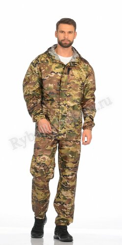 Костюм Huntsman ВВЗ Склон-2 цв. Мультикам тк. Таффета (3000мм) (Р-р: 44-46, Рост: 170)