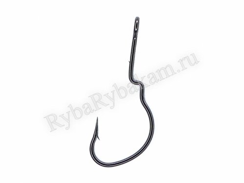 Крючок Сезон Рыбалки офсетный DOUBLE LOCK WORM №1/0 (4 шт)