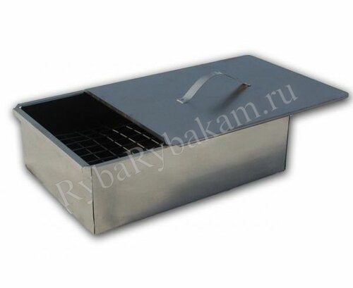 Коптильня Бастион 1 ярус, Гурман-1 350*250*100 мм сталь 0,6мм