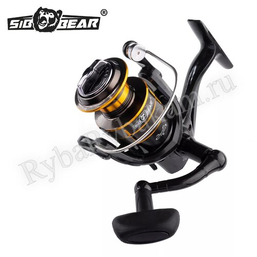 Катушка SIBBEAR Black Bear 1000 5.1:1, 5 подшипников, лесоёмкость 0.185-300
