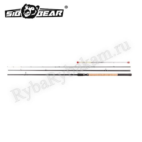 Удилище фидерное SIBBEAR APEX 3,3м до 120g 3+2