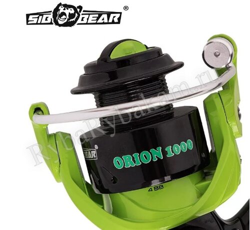 Катушка SIBBEAR Orion 1000 FD 4.7:1, 4, лесоём. 0.18-215 мм-м