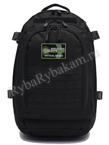 Рюкзак Huntsman тактический RU 051 цв. Черный тк. Оксфорд Объем 45 л