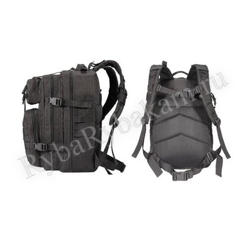 Рюкзак Huntsman тактический RU 265 цв. Черный тк. Оксфорд Объем 40 л