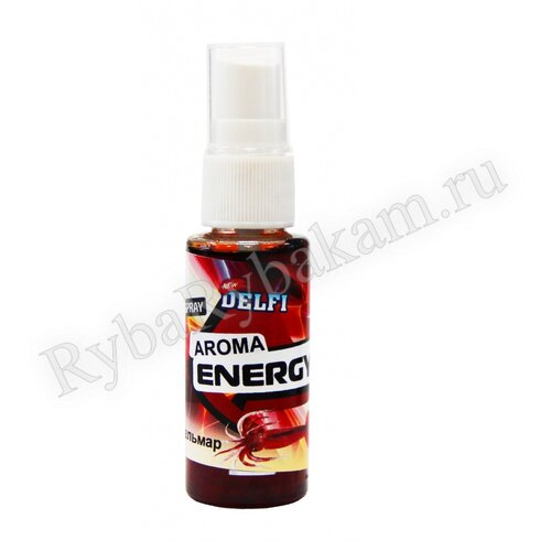 Ароматизатор DELFI летний AROMA ENERGY Spray аромат кальмар, 30 мл