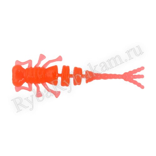Мягкая приманка Brown Perch Kurva Оранжевый кислотный UV 35мм 0,25гр 22 шт