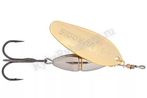 Блесна SIBBEAR Pulsaro №1 45 мм 3.0 гр Brass