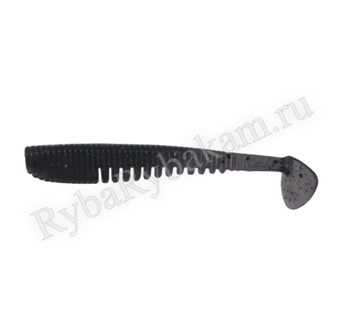Мягкая приманка Brown Perch Bone minnow Черный пепел 60мм 1,2гр 10 шт