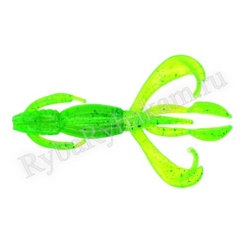 Мягкая приманка Brown Perch CrazyFly Киви UV 70мм 2,9гр 5 шт