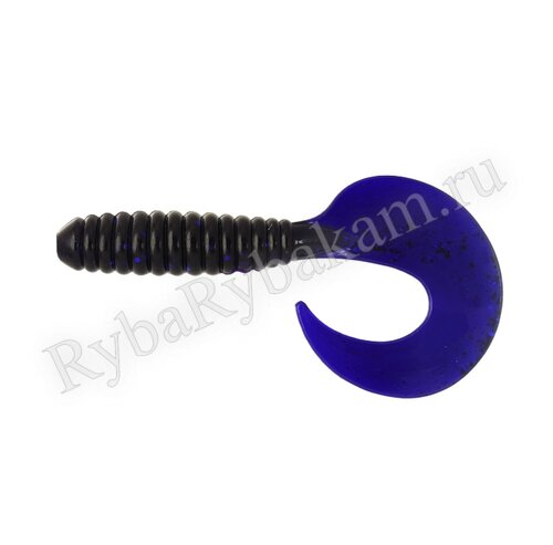 Мягкая приманка Brown Perch Lamprey Фиолетовый UV 110мм 11гр 2 шт