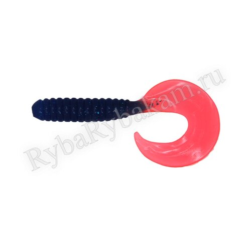 Мягкая приманка Brown Perch Lamprey BC Синий/Красный 110мм 11гр 2 шт