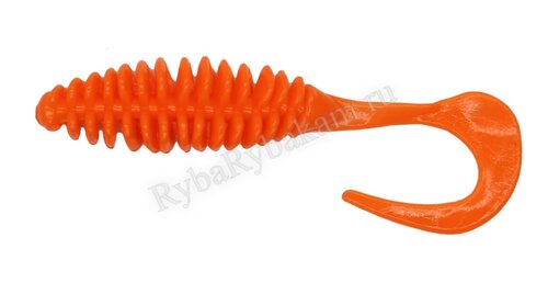 Мягкая приманка Brown Perch Turbik Морковный 65мм 1,5гр 10 шт