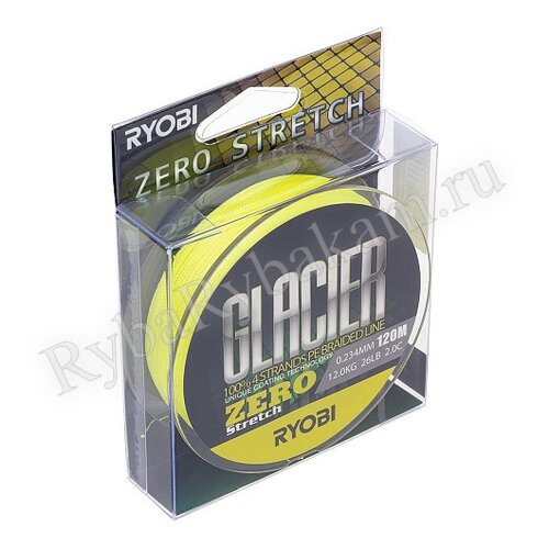 Шнур Ryobi GLACLER ZERO-120M 0.6/d-0.128mm yellow
