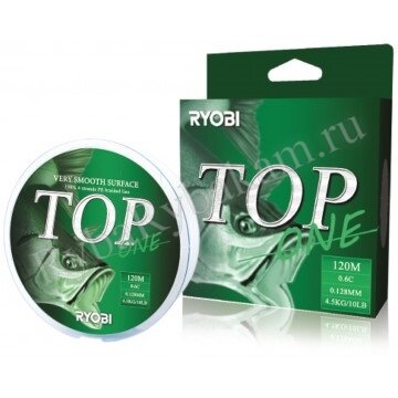 Шнур Ryobi TOP PE4X-120M 0.4/d-0.105mm Dark green
