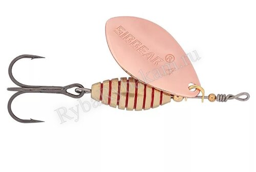 Блесна SIBBEAR Meteoro №2 55 мм 9.5 гр Copper