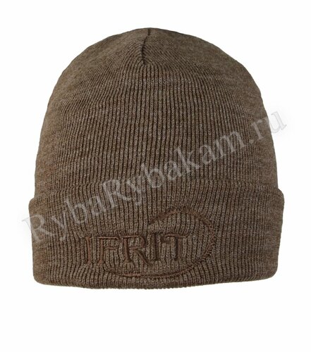 Шапка Elemental с отворотом RAN 100% акрил Орех р-р 57-60