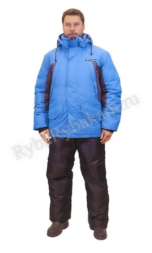 Костюм Onerus поплавок ФИШЕР -45 Таслан Синий/Серый р-р 44-46 рост 170-176