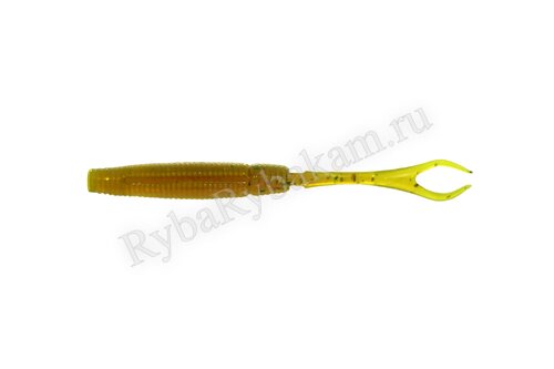 Мягкая приманка Brown Perch Twin Tail 75мм цвет 011 6шт