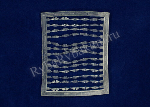 Стопор мягкий на рамке Сезон Рыбалки прозрачный 65 шт