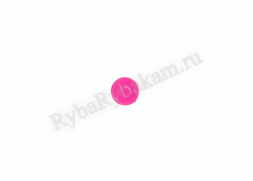 Бусина пластиковая Сезон Рыбалки 4 мм красная 20 шт