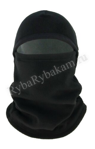 Балаклава Elemental MIND удлиненная флис Черный Б/Р
