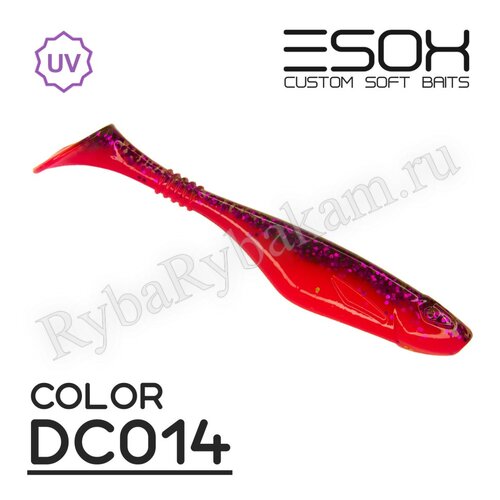 Мягкая приманка ESOX Богатырь 3" 76мм 6шт DC014
