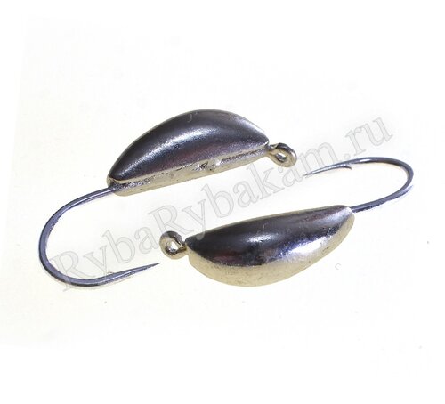 Мормышка вольфрамовая TAKEDO банан Wolf Pro Banana d 2 мм 0,3гр крючок №18 серебро 10 шт