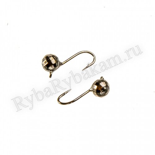 Мормышка вольфрамовая TAKEDO дискошар Wolf Pro Flicker d 2,5 мм 0.1 гр черный 10 шт